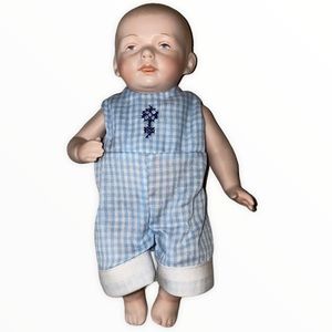 Blue Mountain Doll Society 1993 Porcelain Doll 7”